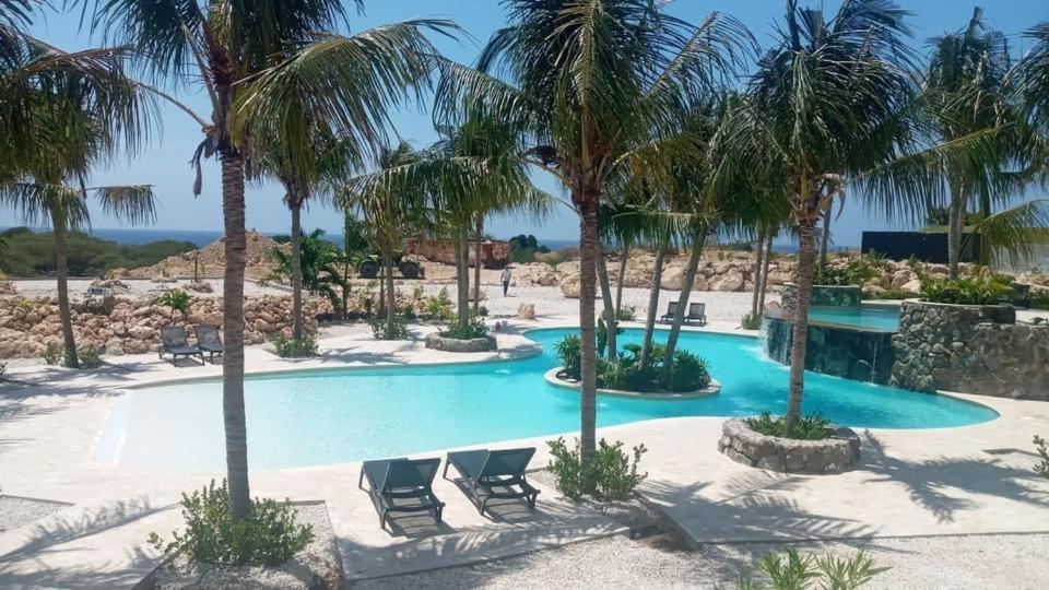 Blue Bay Penthouse Reef 5, Beach Golf Pool Dive With Ocean View Dorp Dorp Sint Michiel Exterior photo