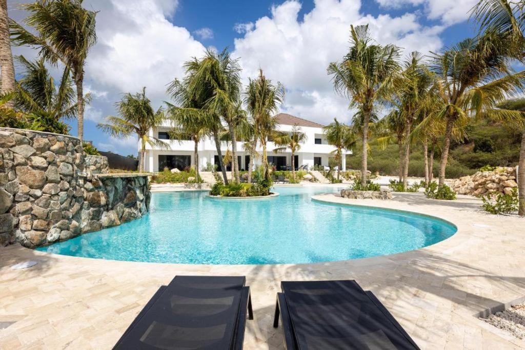 Blue Bay Penthouse Reef 5, Beach Golf Pool Dive With Ocean View Dorp Dorp Sint Michiel Exterior photo