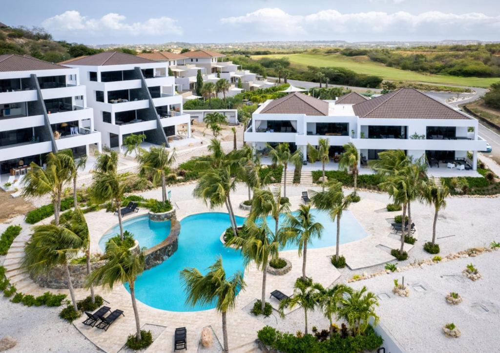 Blue Bay Penthouse Reef 5, Beach Golf Pool Dive With Ocean View Dorp Dorp Sint Michiel Exterior photo
