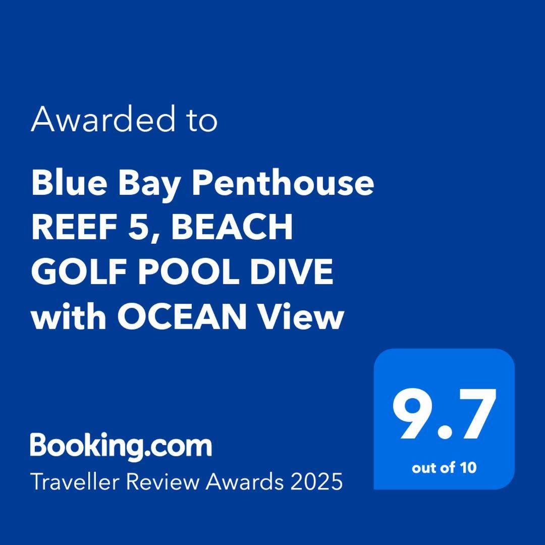 Blue Bay Penthouse Reef 5, Beach Golf Pool Dive With Ocean View Dorp Dorp Sint Michiel Exterior photo